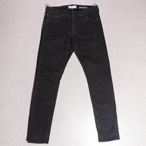 Madewell Athletic Slim Fit Black Stretch Coolmax Denim Jeans Men's 34x34